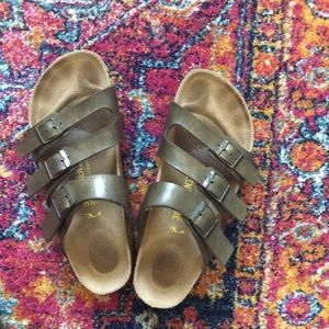 Triple Strap Birkenstocks.